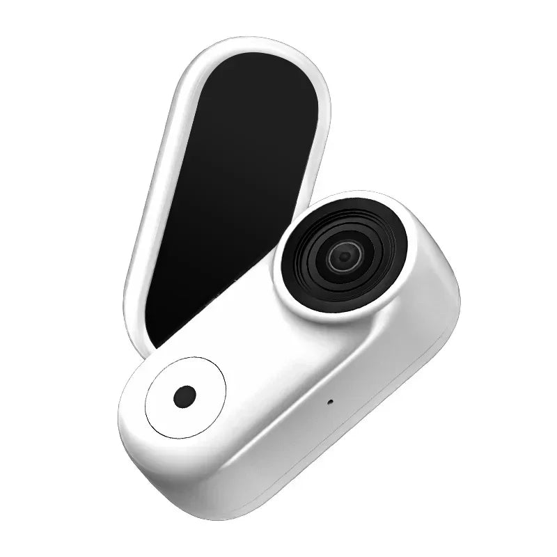 White Color Mini Thumb Action Camera 1080P HD Wearable Body Cam